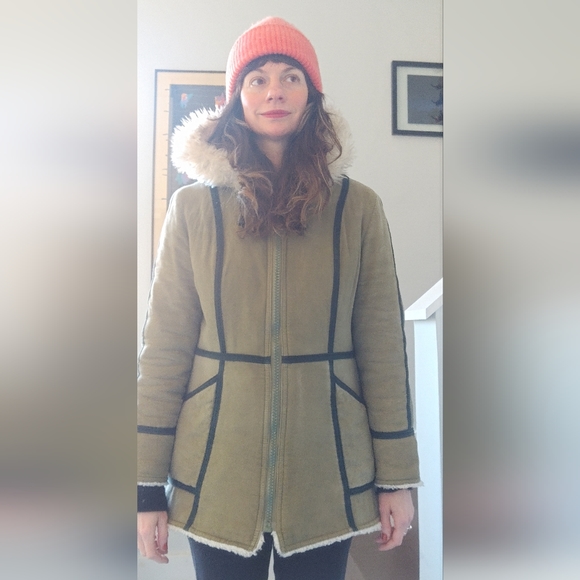 Vintage Shearling Parka (Made in Canada) - Picture 3 of 14